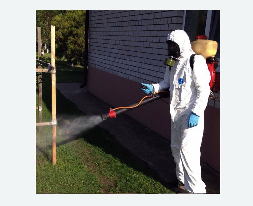 уничтожение клещей на участке травля клещей на участке в Новомосковске